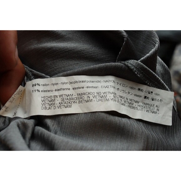 Zara Trafaluc Bodycon Tank Dress M Midi Back Slit Fitted Stretch Scoop Neck - Picture 5 of 5